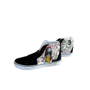 men's 11.5 Vans Skate Sk8-hi Disney nightmare before Christmas sally's potion